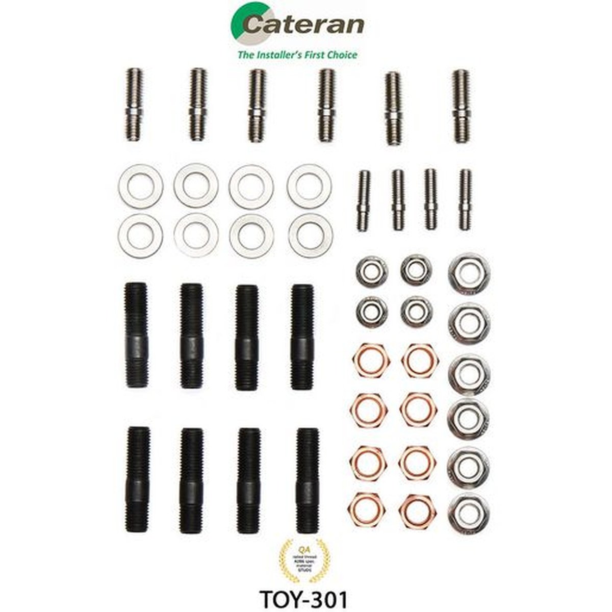 Cateran Turbo Fastener Kit TOY-301