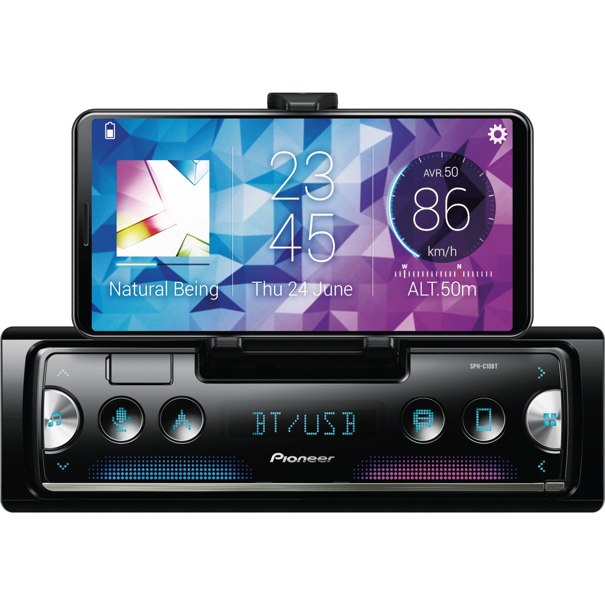 Pioneer SPH-C10BT Flagship Smartphone Multimedia Player With Pioneer Smart Sync