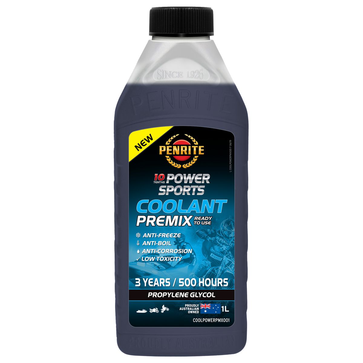 Penrite Power Sports Coolant Premix 1L COOLPOWERPMX001