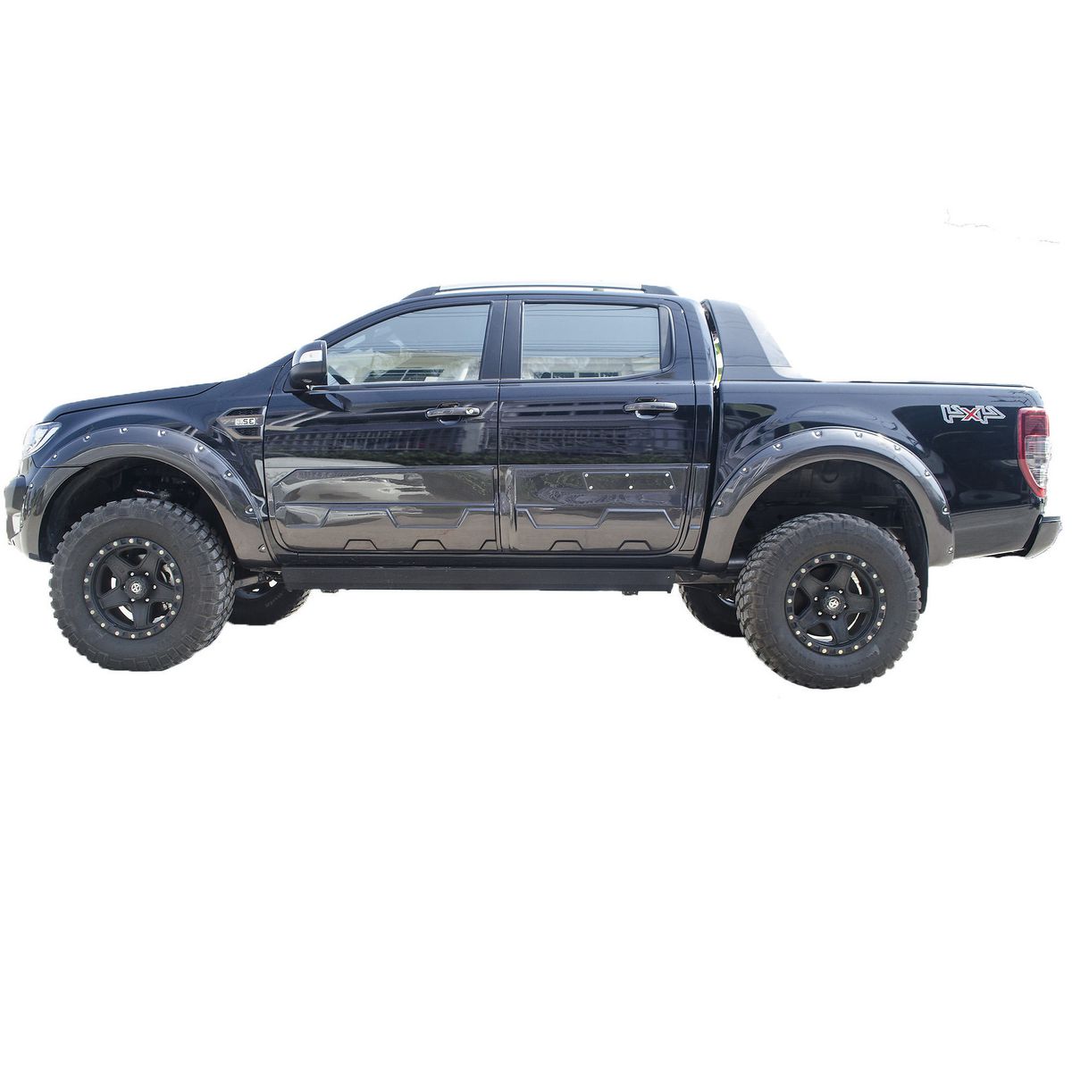 Drivetech 4X4 Fender Flare Kit - Suits Up To 05/2018 Mazda Bt-50 Unless A Bullbar Is Fitted As Lower Flare Bar Section Isn'T Used. DTFK-MAZ0160R