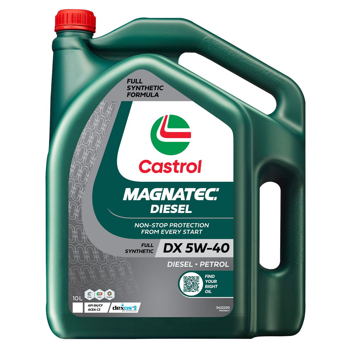 Castrol MAGNATEC Diesel DX 5W-40 Engine Oil 10L 3422230