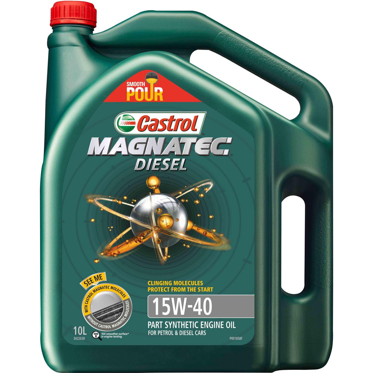 Castrol MAGNATEC Diesel 15W-40 Engine Oil 10L 3422638