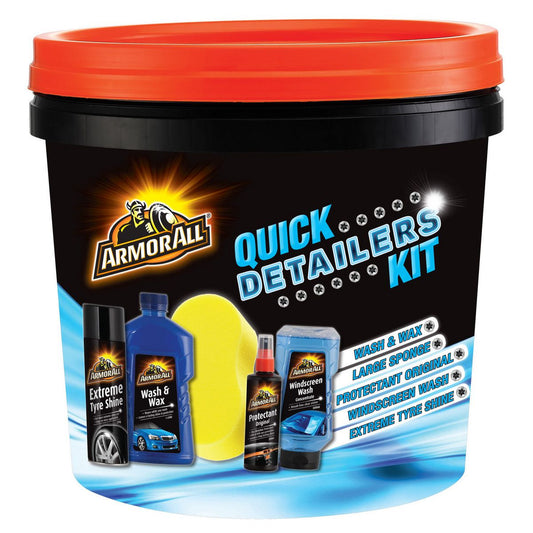 Armor All Qucik Detailers 6pc Bucket Kit