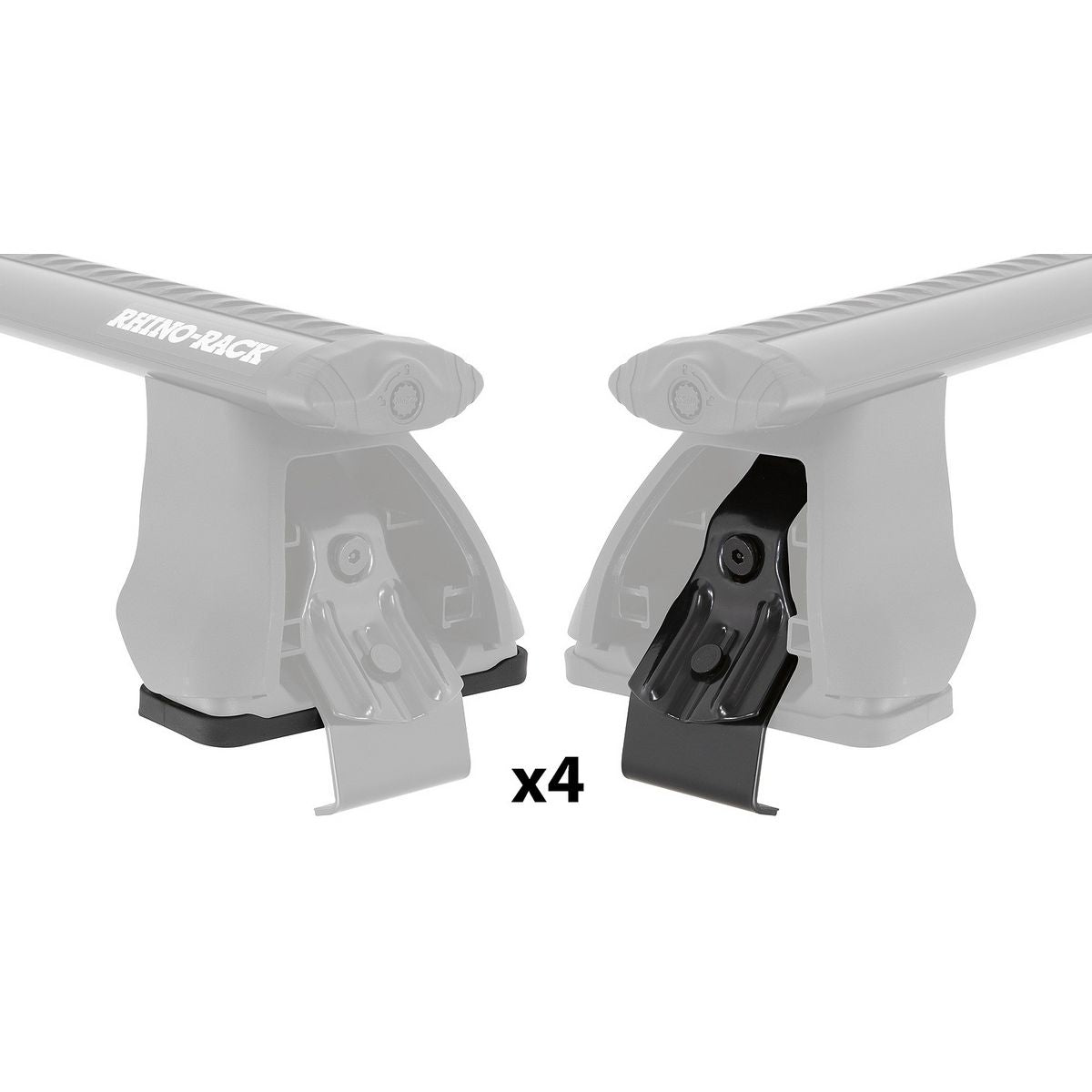 Rhino Rack 2500 Pad & Clamp Kit Jeep DK398