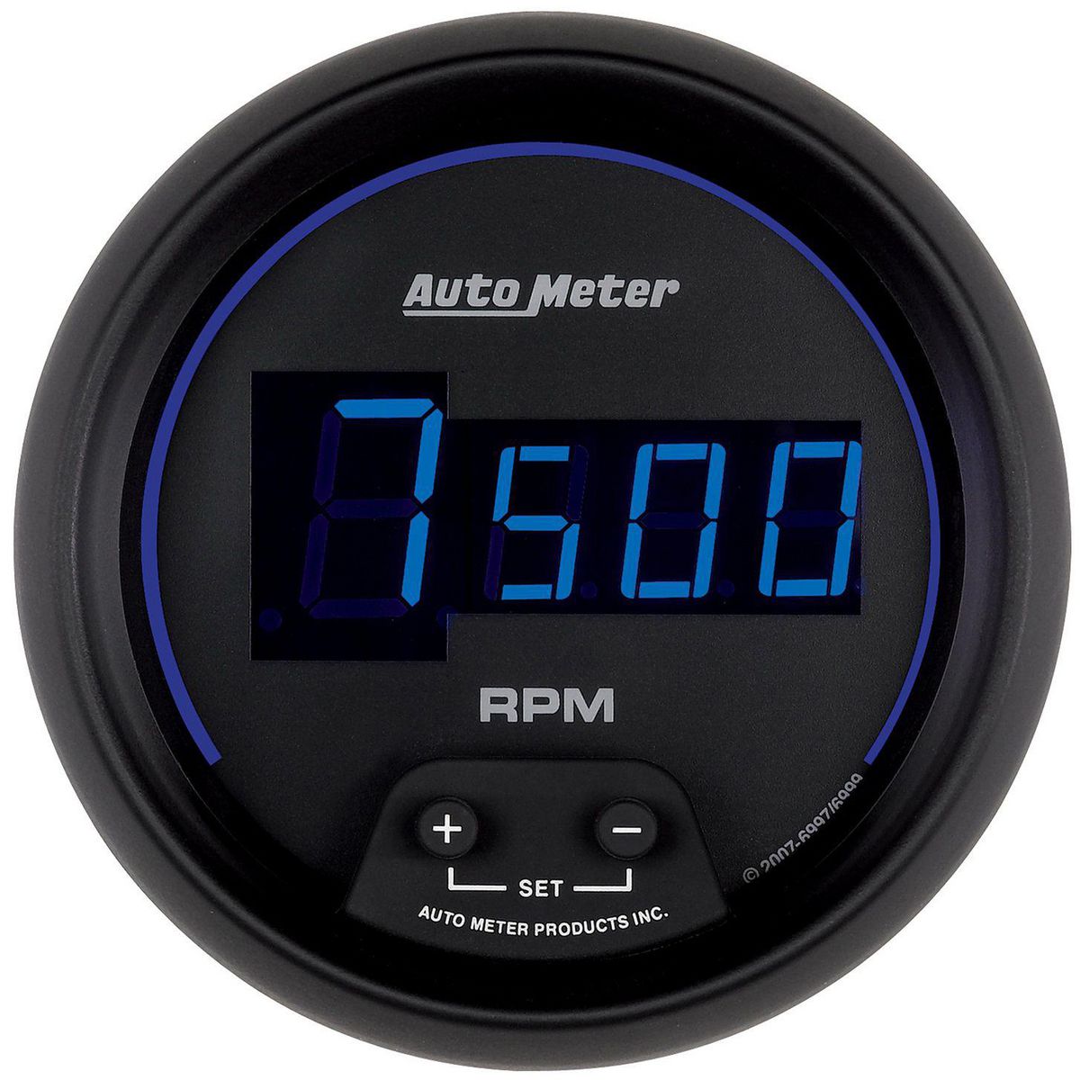 Autometer Cobalt Digital 3-3/8in Tacho Gauge 10,000rpm Shift Light In Dash AU6997