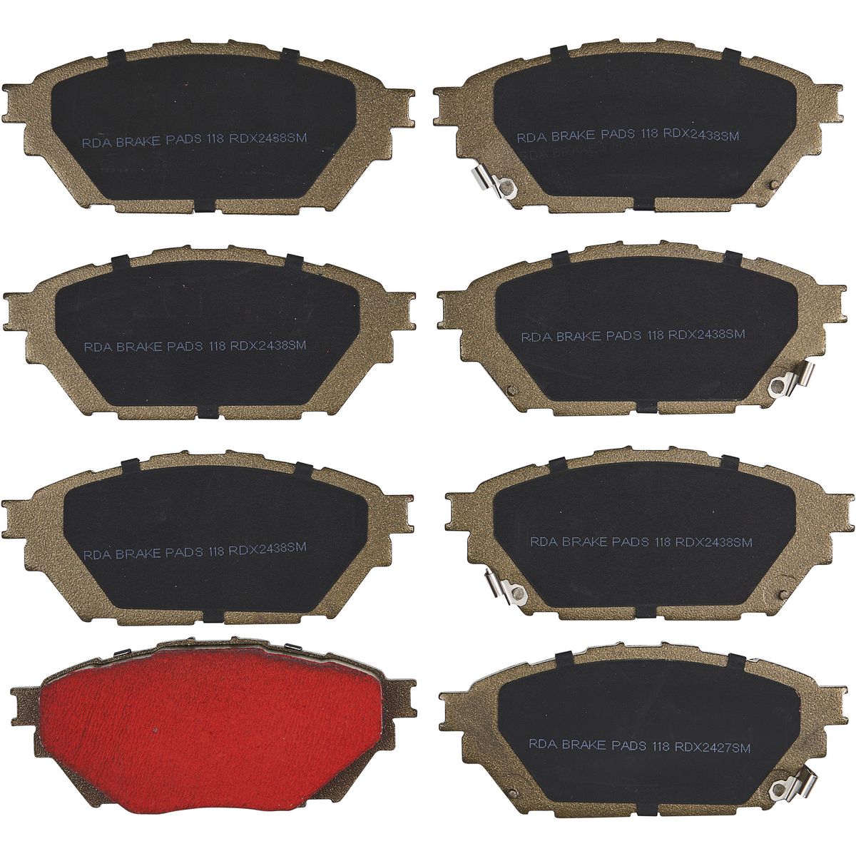 RDA Brakes Extreme Brake Pad Set Front RDX2438SM