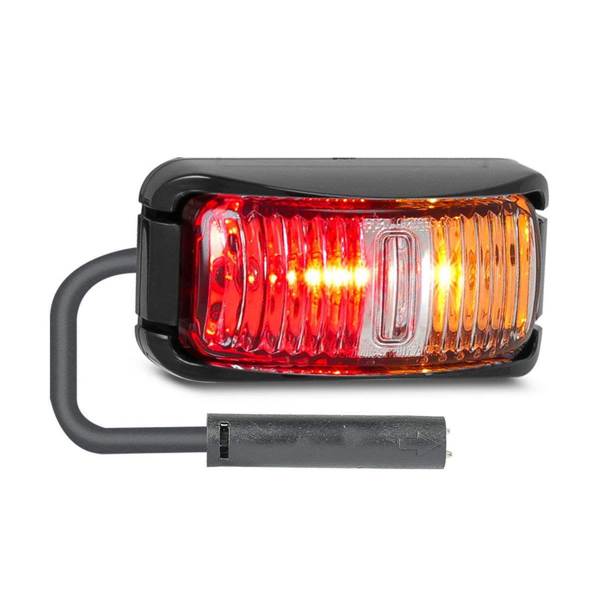 LED Autolamps Side Marker With Female 2 Pin Plu 42ARMCSB