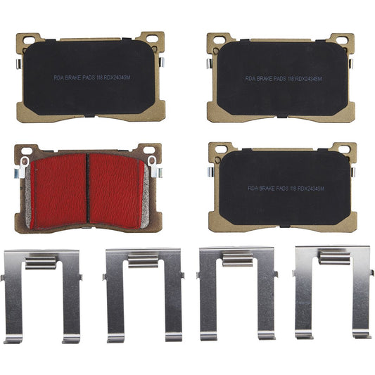 RDA Brakes Extreme Brake Pad Set Front RDX2434SM