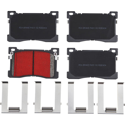 RDA GP Max Brake Pad Set Front RDB2434