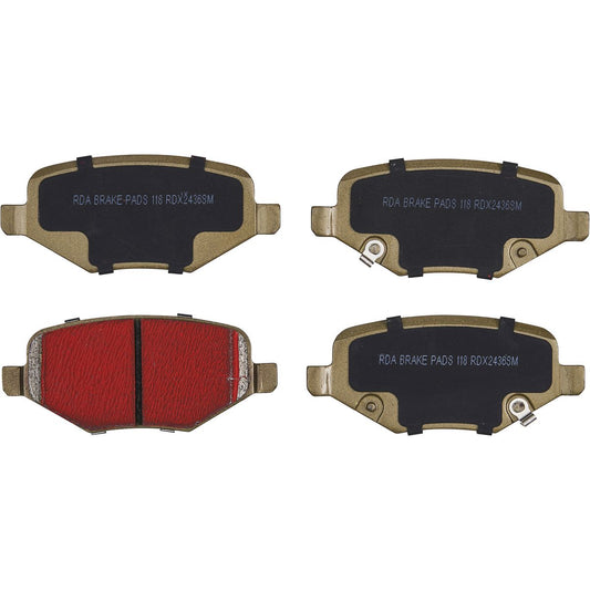RDA Brakes Extreme Brake Pad Set Rear RDX2436SM