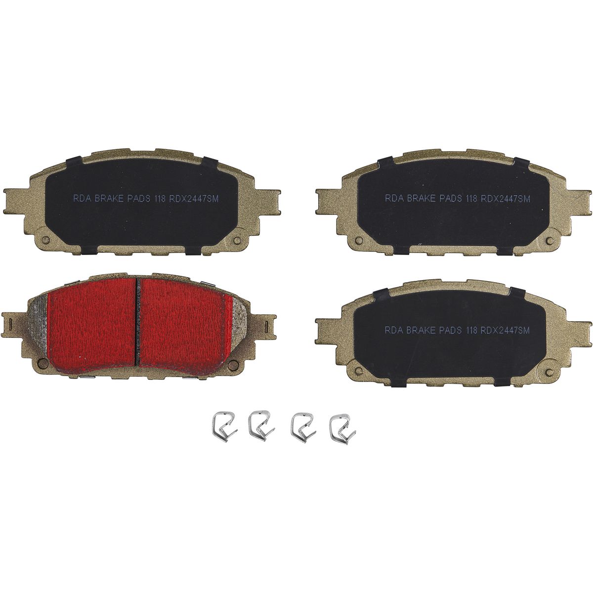 RDA Brakes Extreme Brake Pad Set Front RDX2447SM