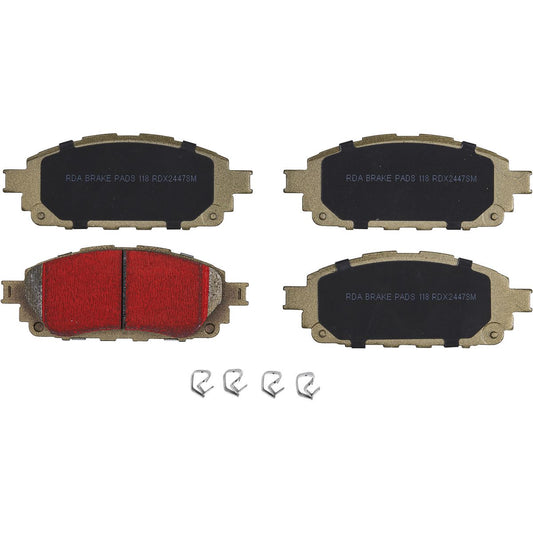 RDA Brakes Extreme Brake Pad Set Front RDX2447SM