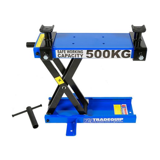 Trade Quip 500Kg Load Rate Motorcycle Lifter Support Stand 2104T