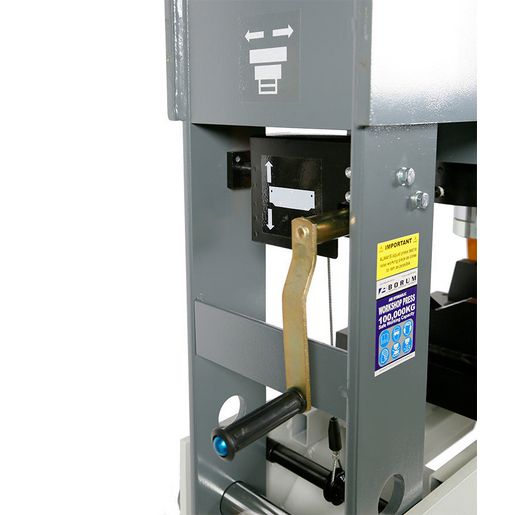Borum Air Hydraulic Workshop Press 100,000kg BSP100TA