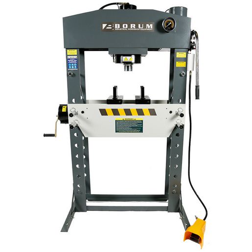 Borum Air Hydraulic Workshop Press 75,000kg BSP75TA