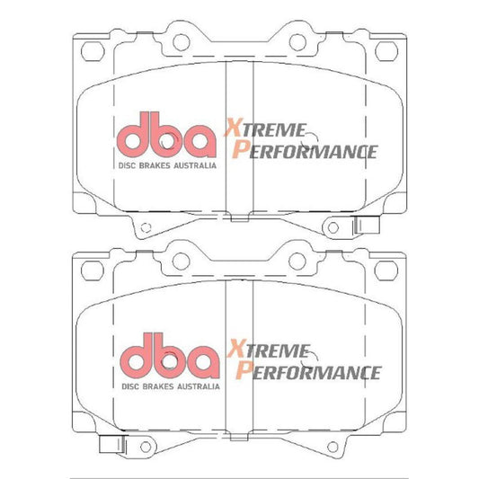 DBA Xtreme Performance Brake Pad Set Front DB1365XP