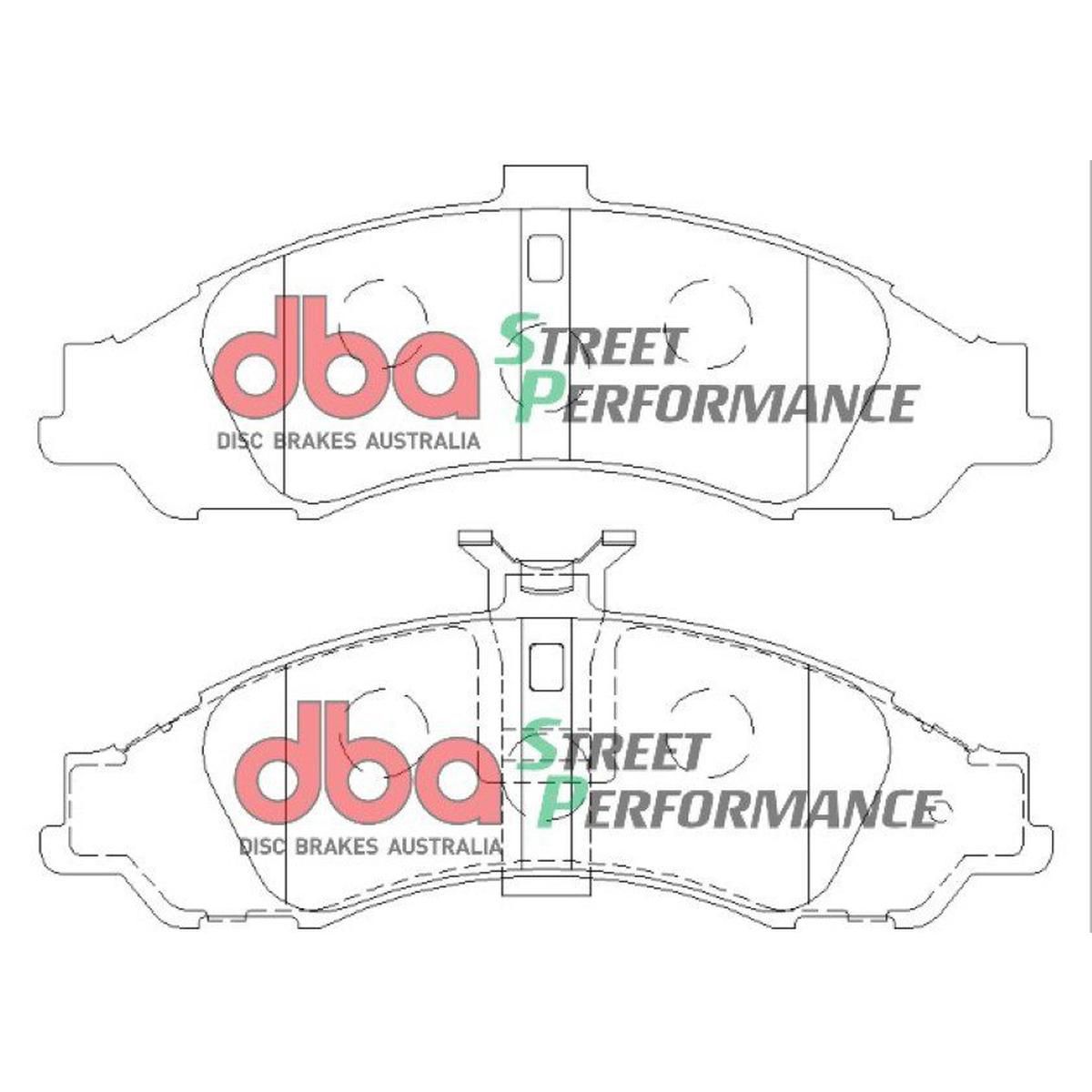DBA Street Performance Brake Pad Set Front DB1331SP