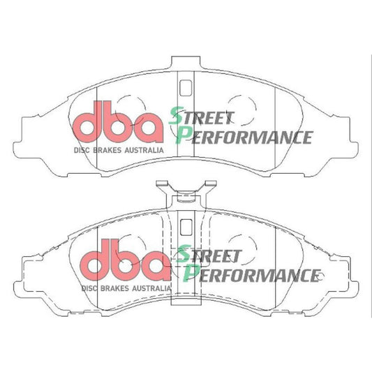 DBA Street Performance Brake Pad Set Front DB1331SP