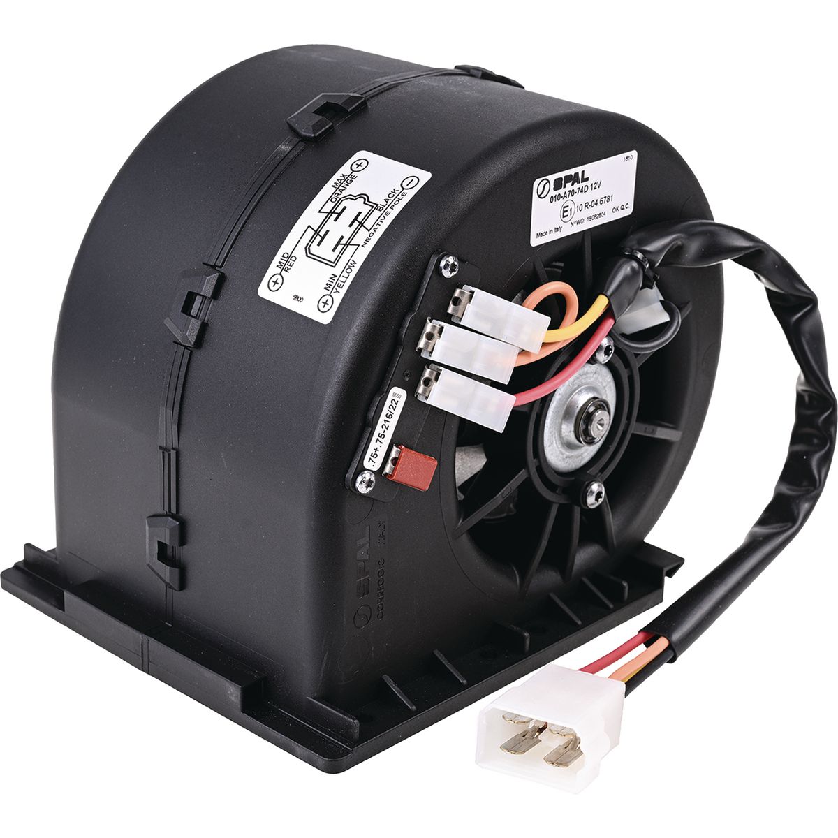 OEX Blower Pack Spal 12V Three Speed Vented Pre Wired EMX9703