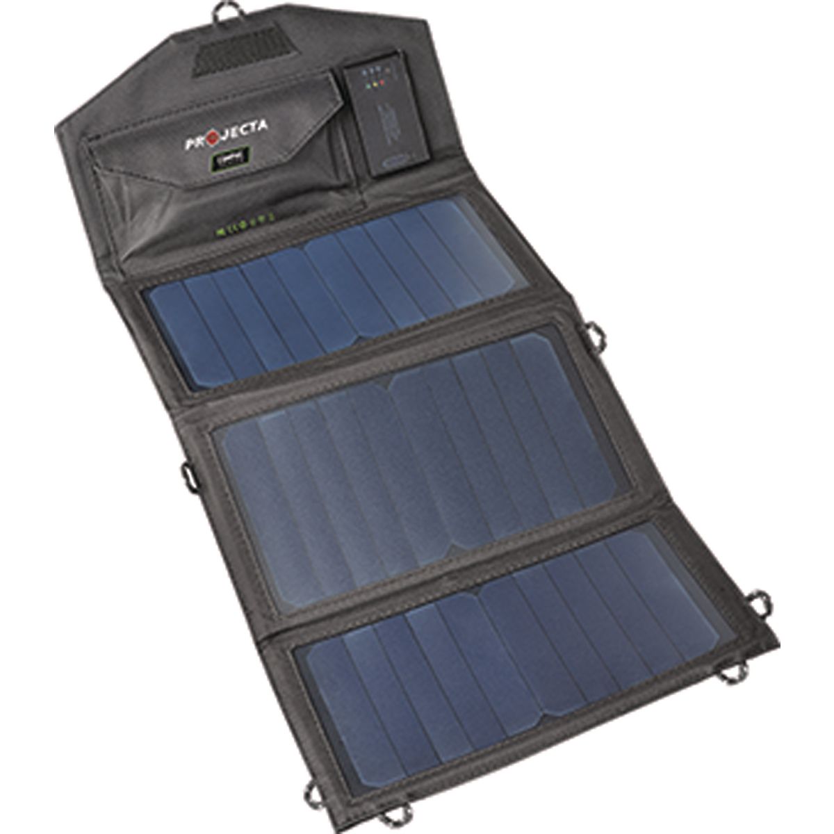 PROJECTA COMPAC Series Personal Mobile Folding 15W Solar Blanket with Power Bank