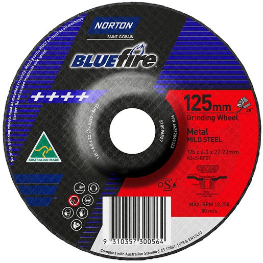 Norton Bluefire Grwheel 125X6.0X22.23Mm 66252841323