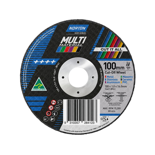 Norton Multimaterial 100X1.0X16.0mm 66253371182