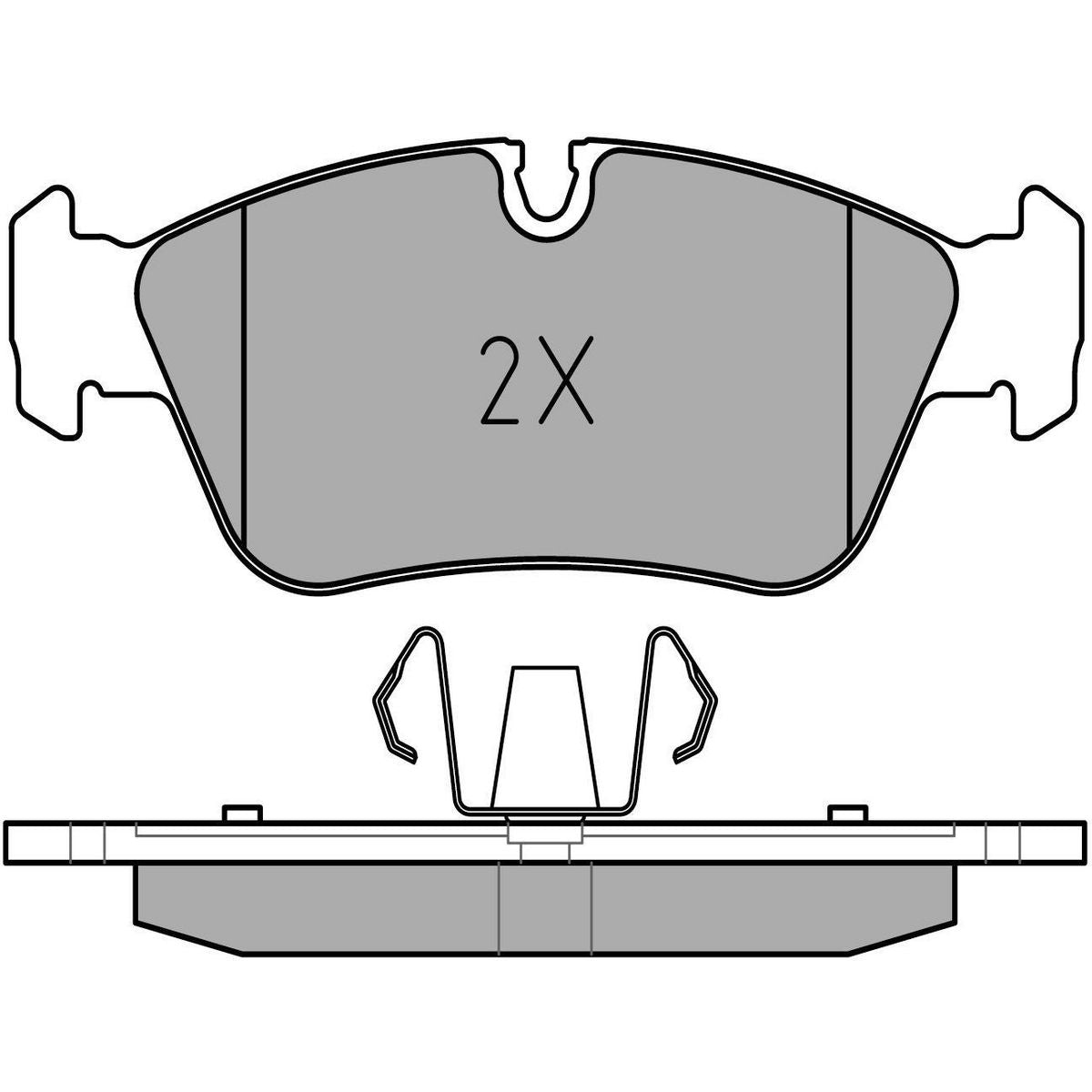 MEYLE PD Brake Pad Set Front 025 239 3517/PD