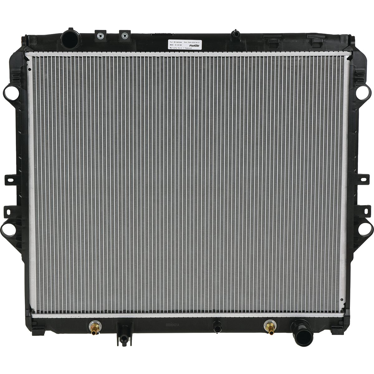 FloKool Radiator (Suits Auto) 2.4L 2.8L Toyota Hilux GUN TD RAD1844