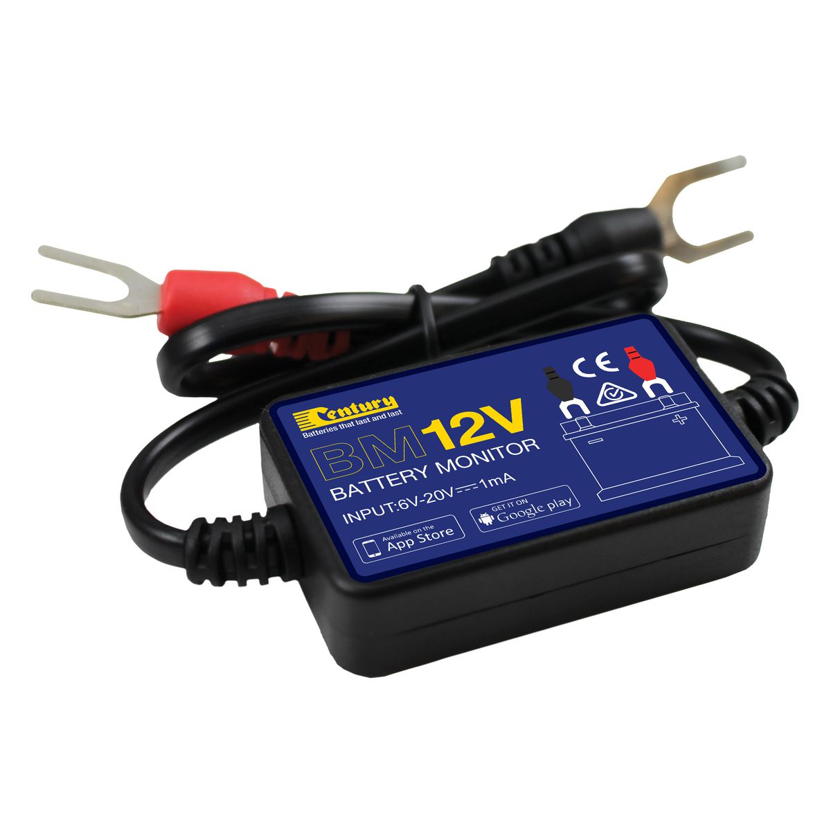 Century Batteries Century Battery Monitor For Smartphone 191020