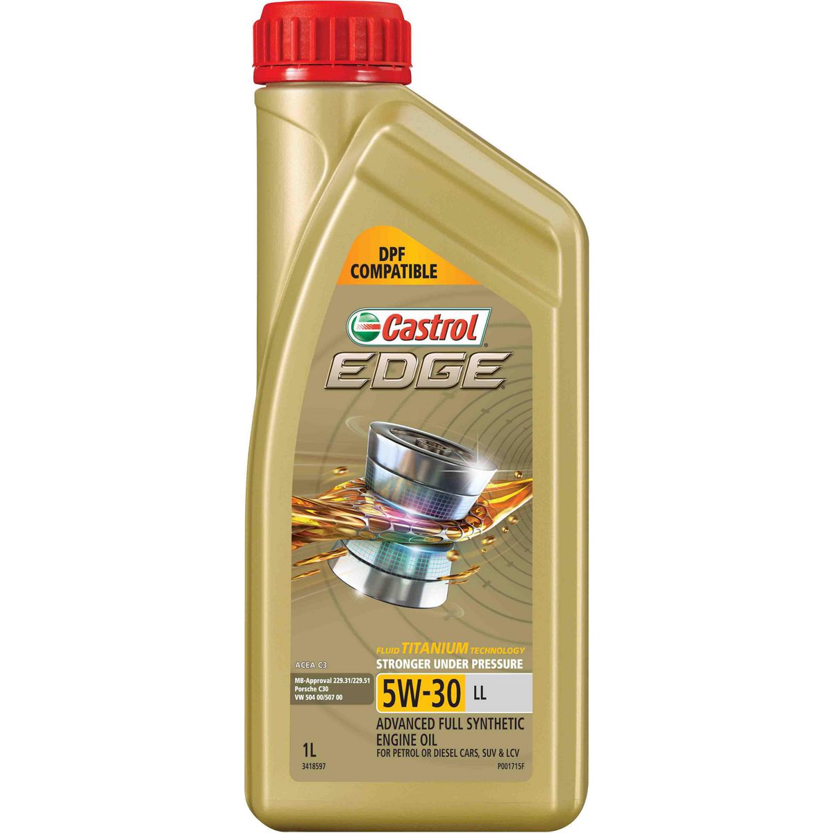Castrol EDGE 5W-30 Diesel Engine Oil 1L 3418597