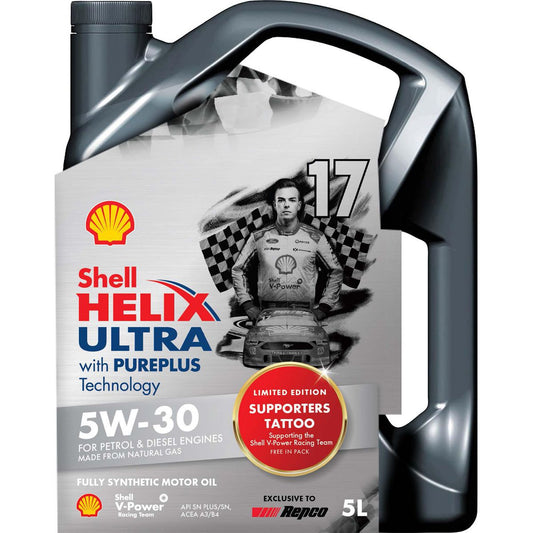 Shell Lubricants Helix Ultra X 5W30 Full-Syn Engine Oil 5L 310278384