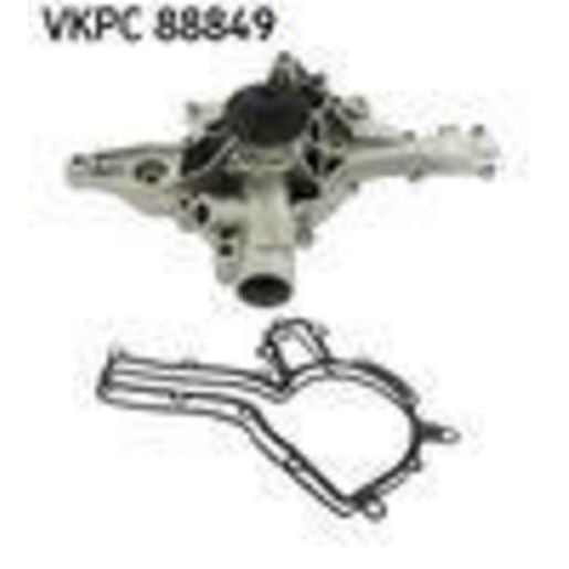 SKF Water Pump (No Oil Cooler Hose Connection) VKPC 88849