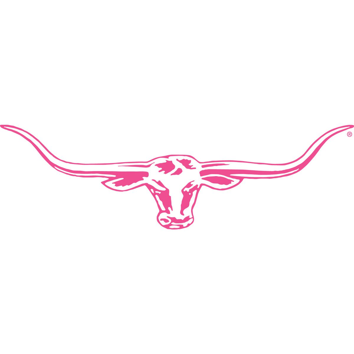 R.M. Williams Longhorn Decal 70cm Sticker Pink STRMWCPNK