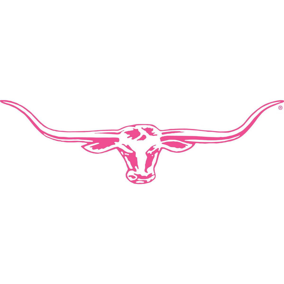 R.M. Williams Longhorn Decal 70cm Sticker Pink STRMWCPNK