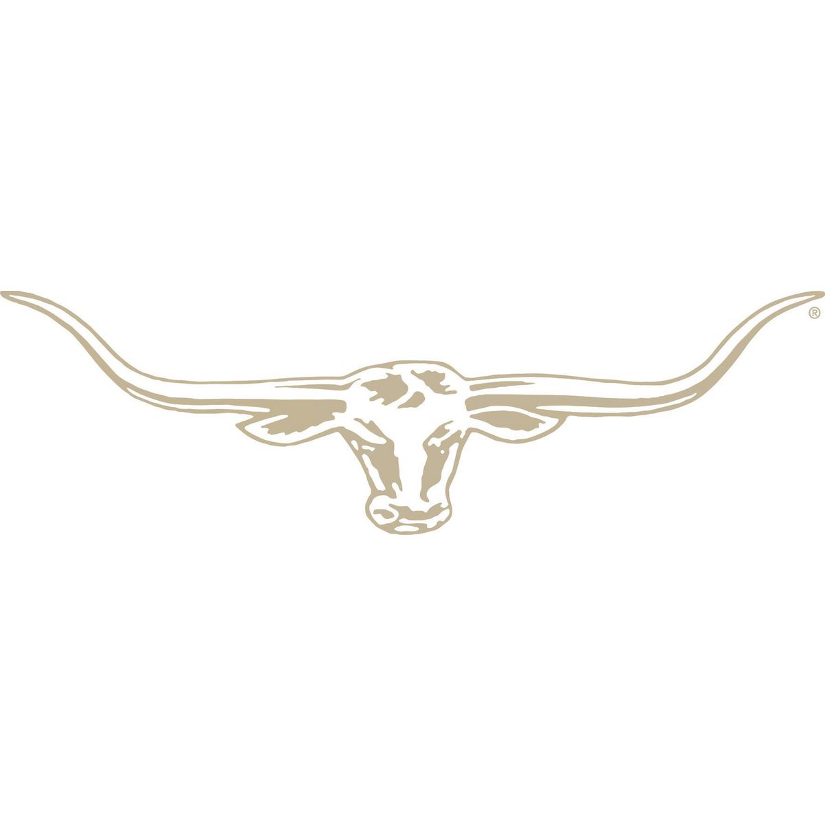 R.M. Williams Longhorn Decal 70cm Sticker White STRMWCWHT