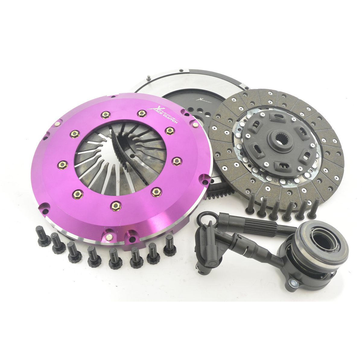 Xtreme Clutch Kit Heavy Duty Includes Smf (Single Mass Flywheel) & Csc (Concentric Slave Cylinder) KFD24639-1A