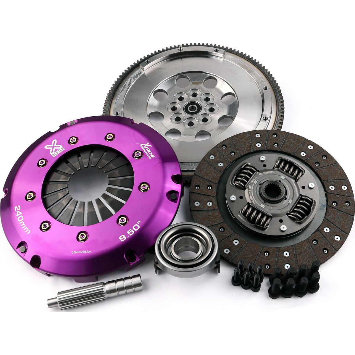 Xtreme Clutch Kit HD Organic KSU24588-1A