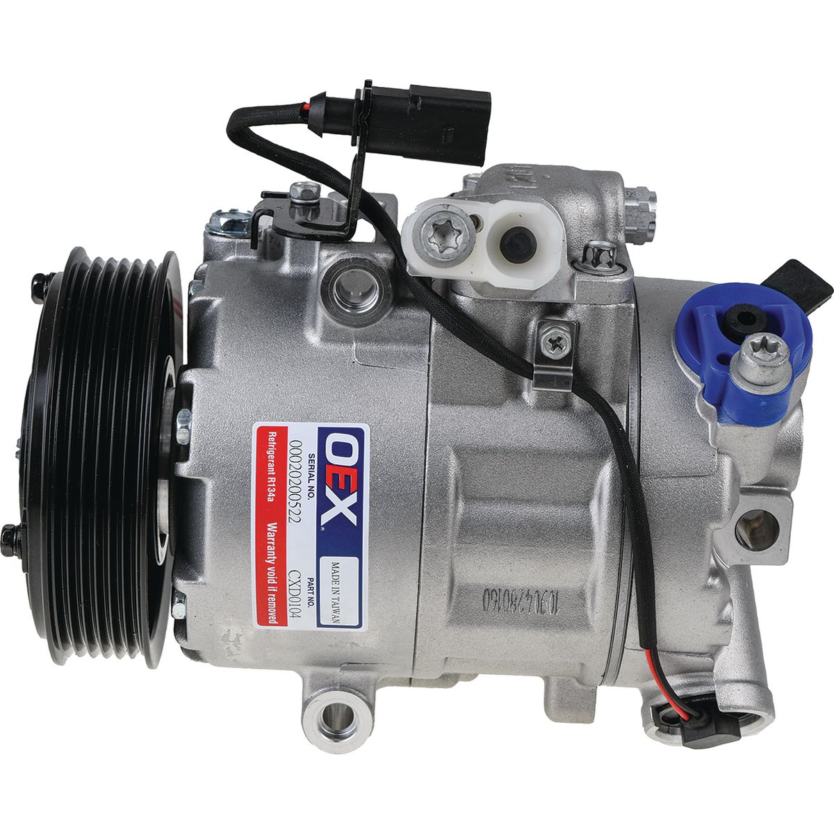 OEX Air Conditioning Compressor 12V 6Pv Direct Mount Denso 6Seu14C Style CXD0104