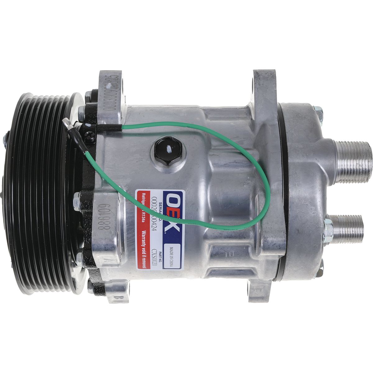 OEX Air Conditioning Compressor 24V 8Pv Ear Mount CXS0020