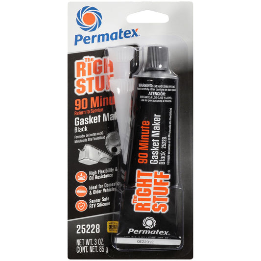 Permatex The Right Stuff 90 Minute Gasket Maker Black 85G PX25228