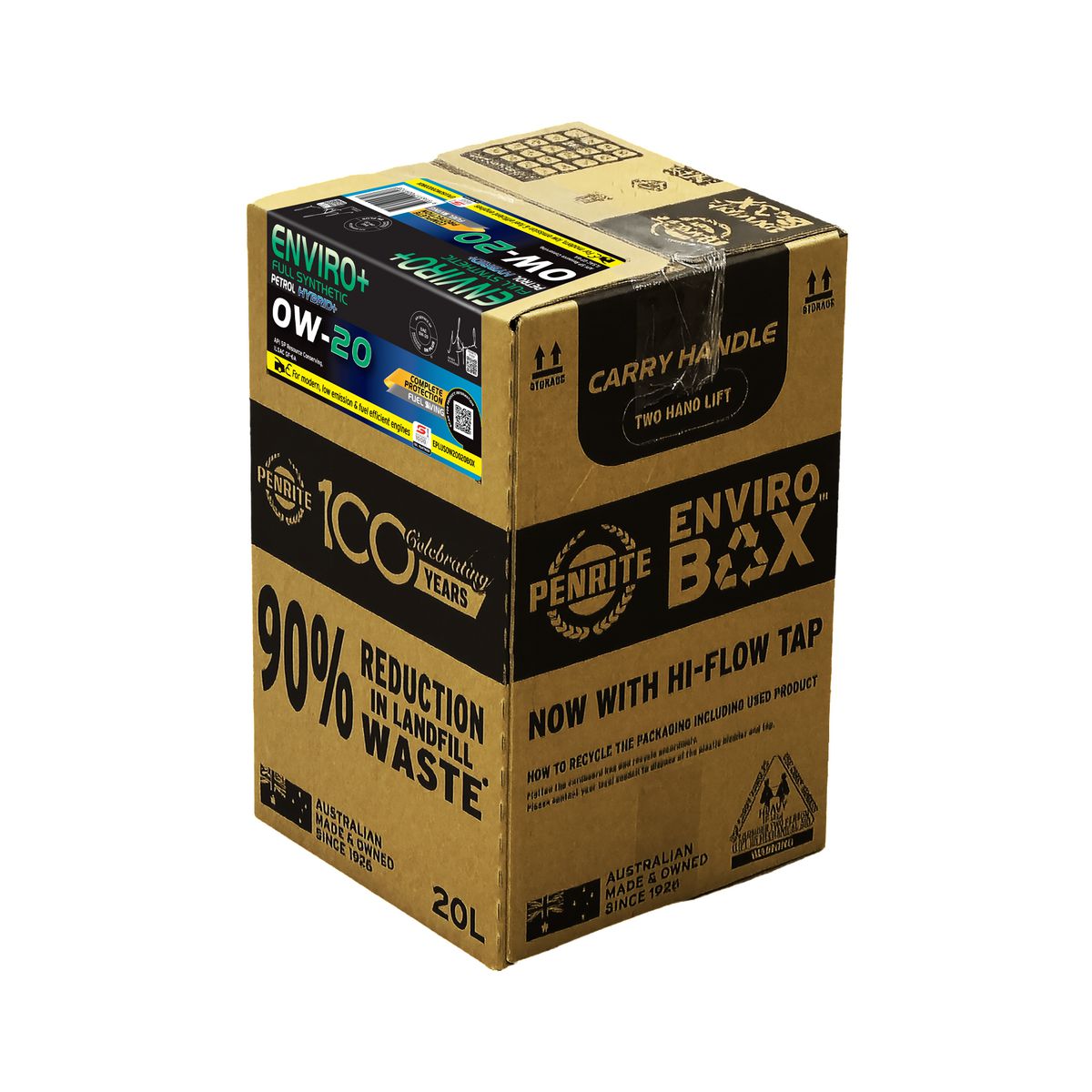 Penrite Enviro+ 0W-20 Engine Oil Box 20L