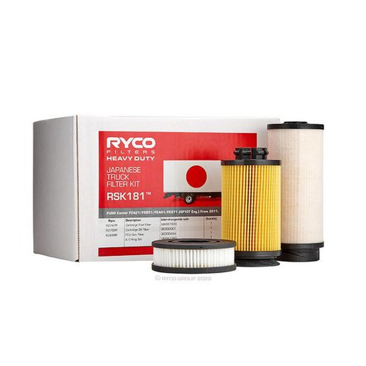 Ryco HD Filter Service Kit RSK181