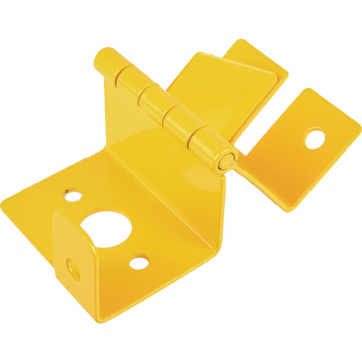 OEX Yellow Lockout Bracket 2mm Stainless Steel ACX3447