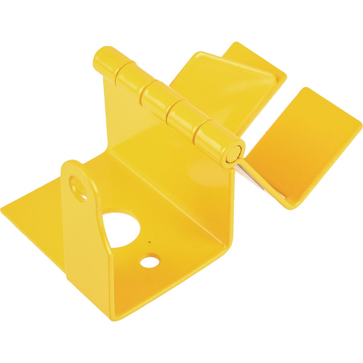 OEX Yellow Lockout Bracket 2mm Stainless Steel With Lock Tab ACX3453