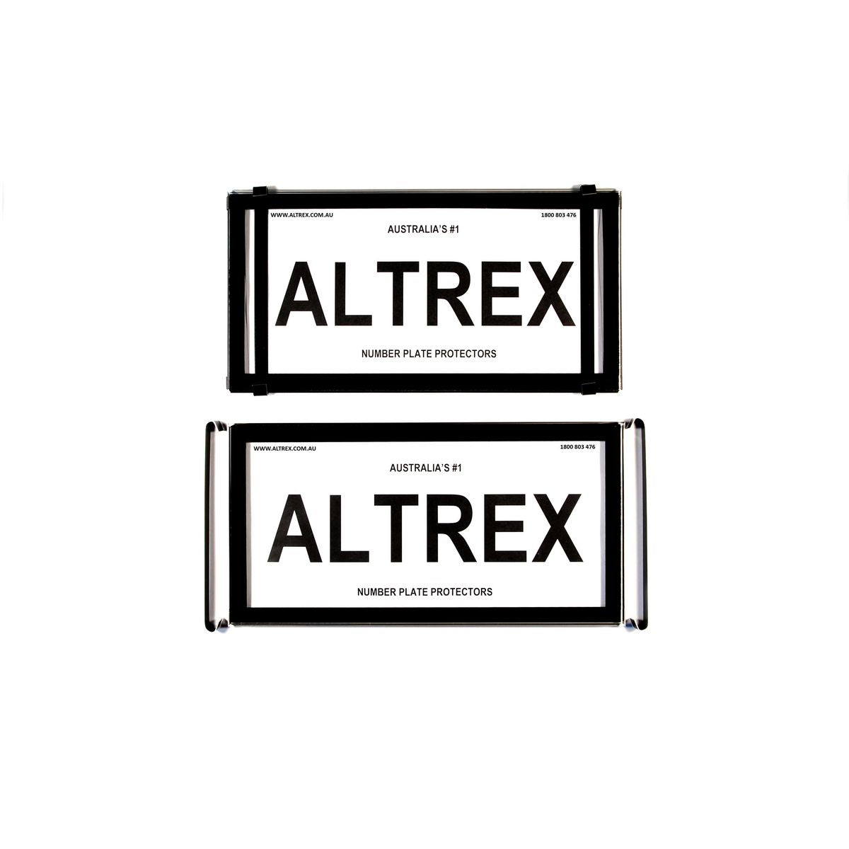 Altrex Number Plate Cover US/International Black Without Lines