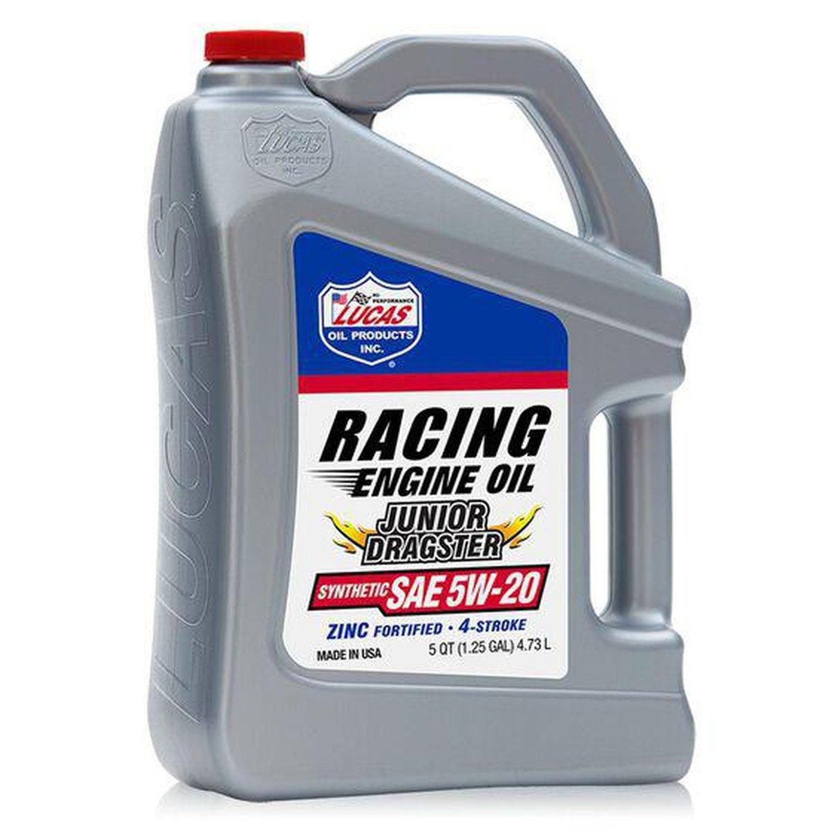 Lucas Junior Dragster & Go Kart Racing Synthetic Oil SAE 5W-20 4.73L 10471