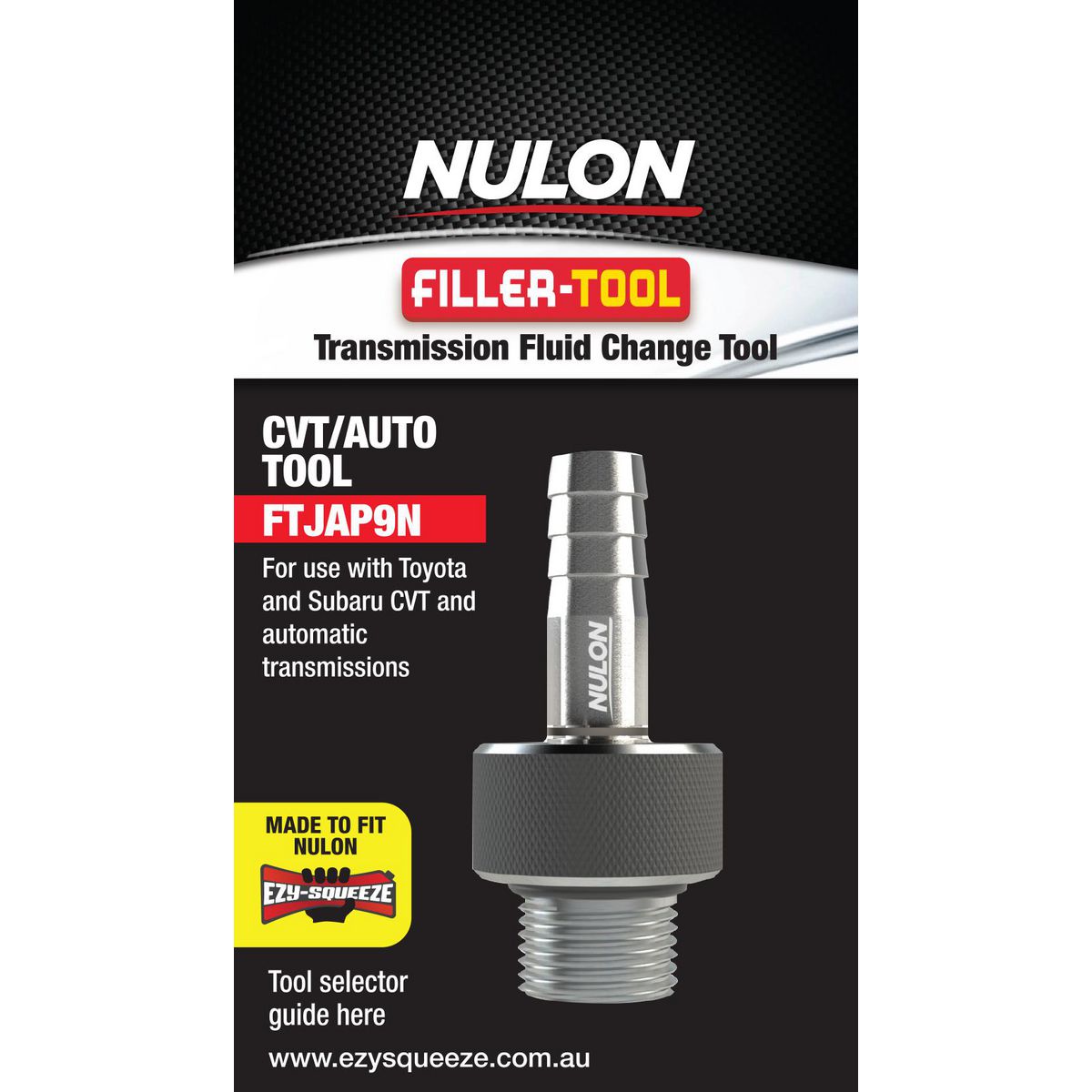 Nulon Filler Tool 9N (Suits Toyota/Subaru CVT/Auto) FTJAP9N