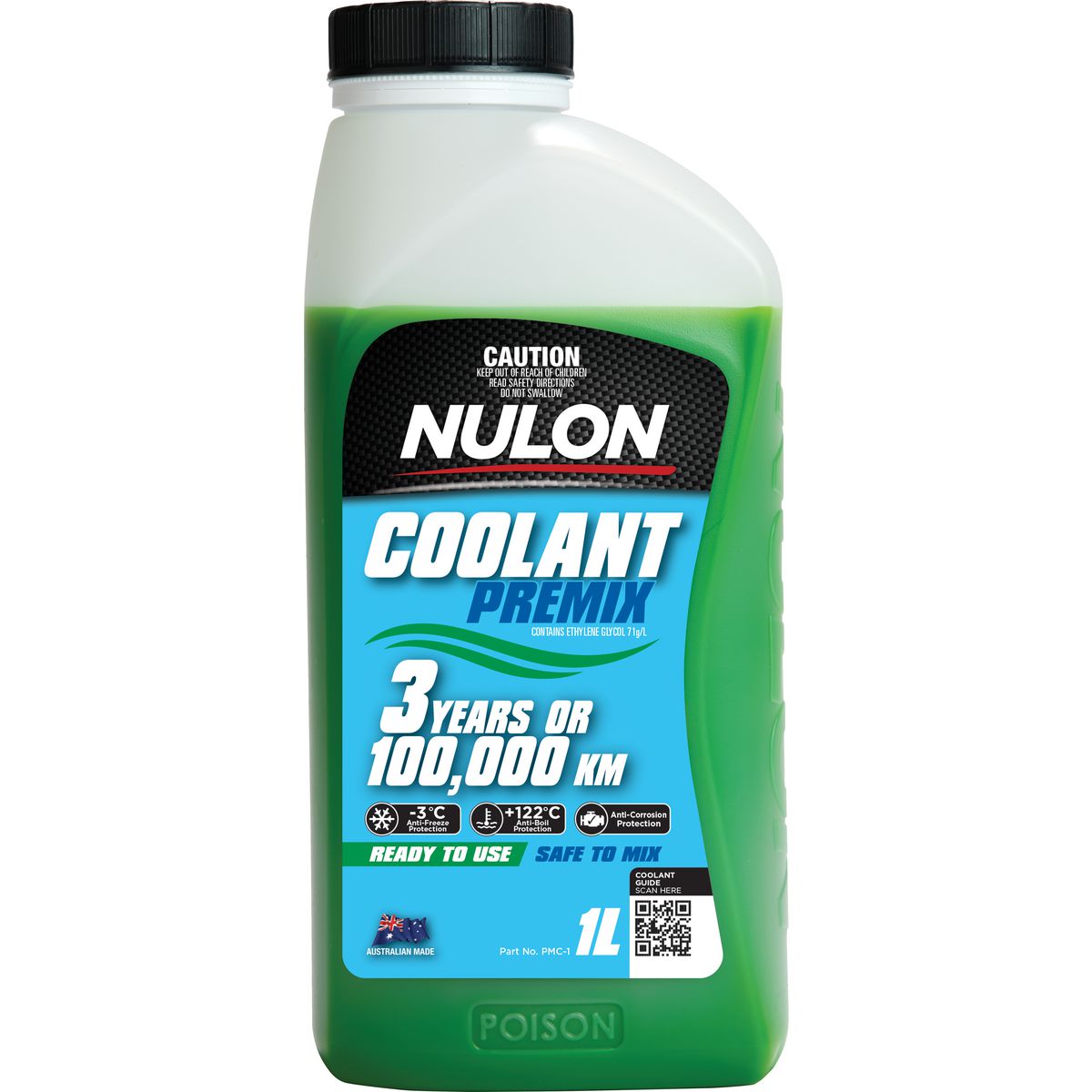 Nulon Coolant Premix 1L PMC-1