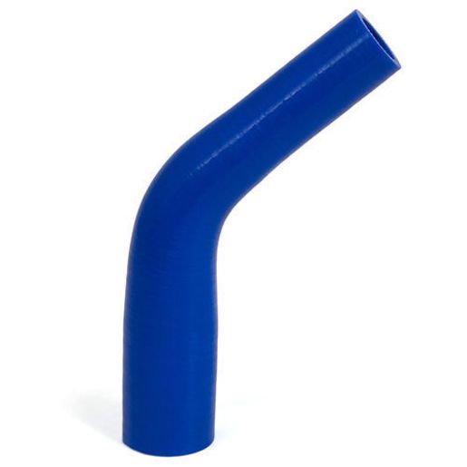 SAAS Silicone 45 Degree Reducer 38 x 51mm Blue SSH453851E