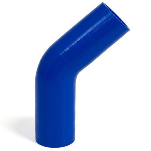 SAAS Silicone 45 Degree Hose 45 x 45mm Blue SSH454545E